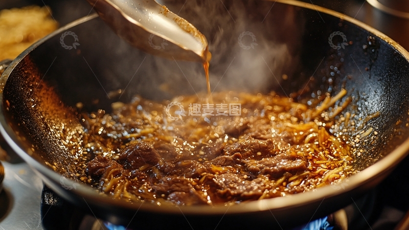 高清大图下载【趣麦麦图】炒制底料1