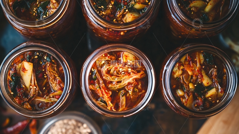 高清大图下载【趣麦麦图】小缸咸菜