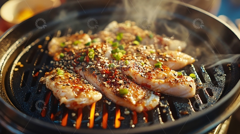 高清大图下载【趣麦麦图】川式烤肉