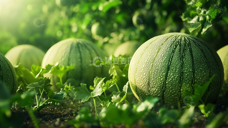 高清大图下载【趣麦麦图】高清瓜地5