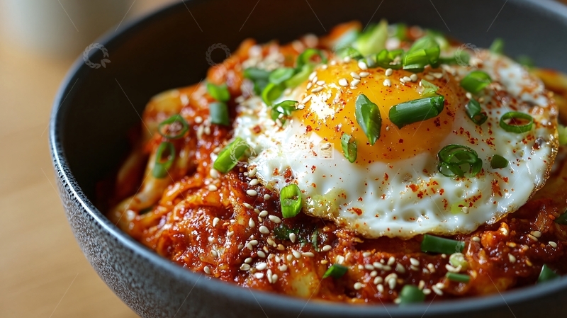 高清大图下载【趣麦麦图】麻辣煎蛋1