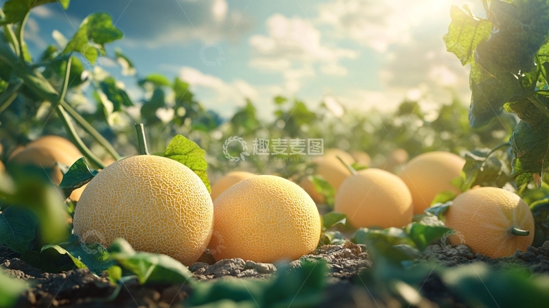 高清大图下载【趣麦麦图】哈蜜瓜壁纸5