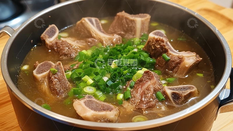 高清大图下载【趣麦麦图】小火慢炖小时牛尾汤