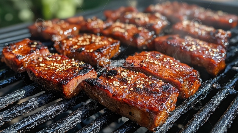 高清大图下载【趣麦麦图】碳烤仔排