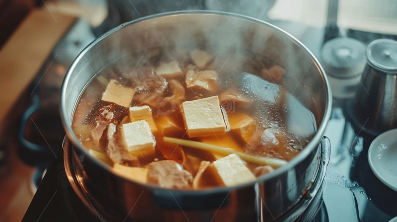 高清大图下载【趣麦麦图】在家吃火锅