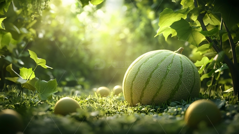 高清大图下载【趣麦麦图】哈蜜瓜壁纸2