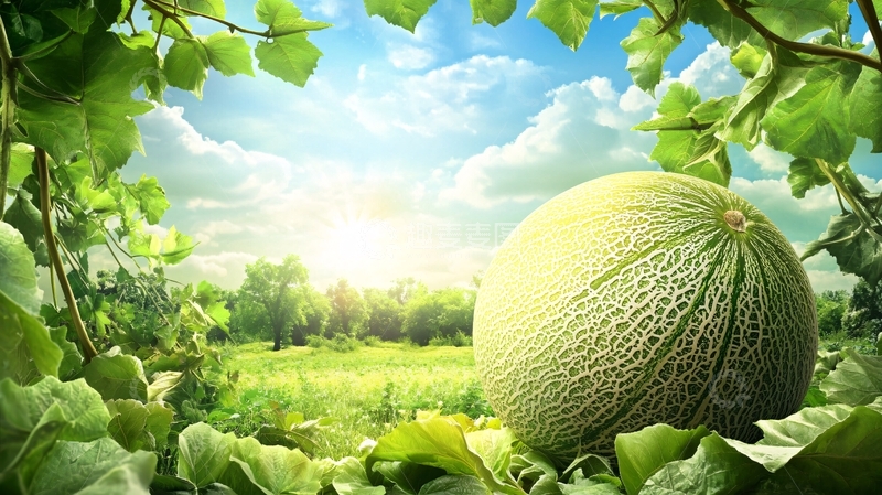 高清大图下载【趣麦麦图】高清瓜地4