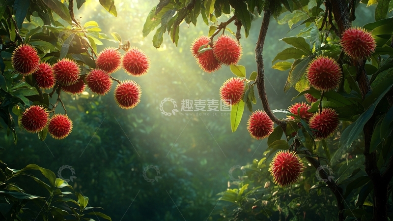 高清大图下载【趣麦麦图】唯美荔枝