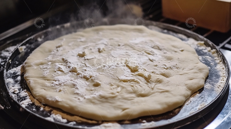 高清大图下载【趣麦麦图】-煎饼的制作过程