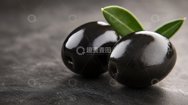 高清大图下载【趣麦麦图】黑皮橄榄