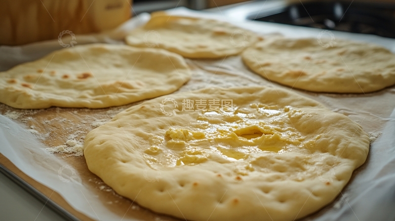 高清大图下载【趣麦麦图】烙饼制作