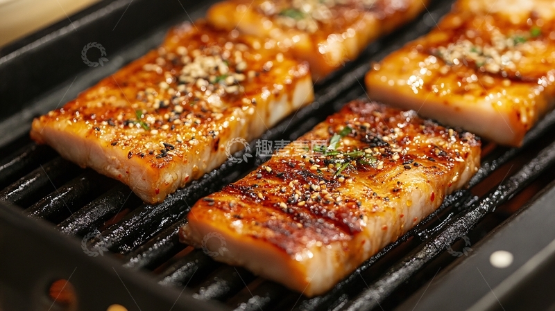 高清大图下载【趣麦麦图】碳烤豆腐