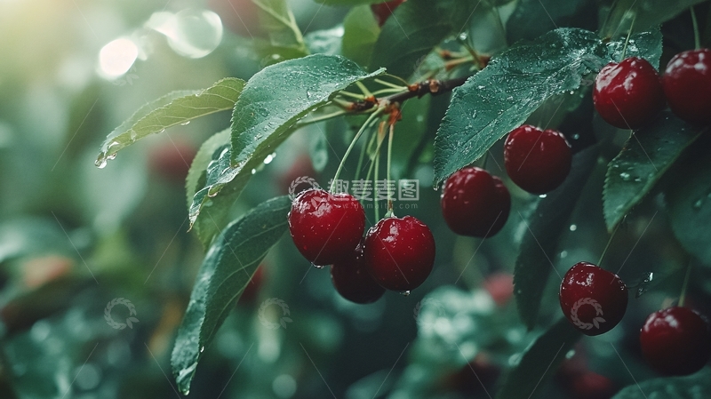 高清大图下载【趣麦麦图】唯美樱桃1