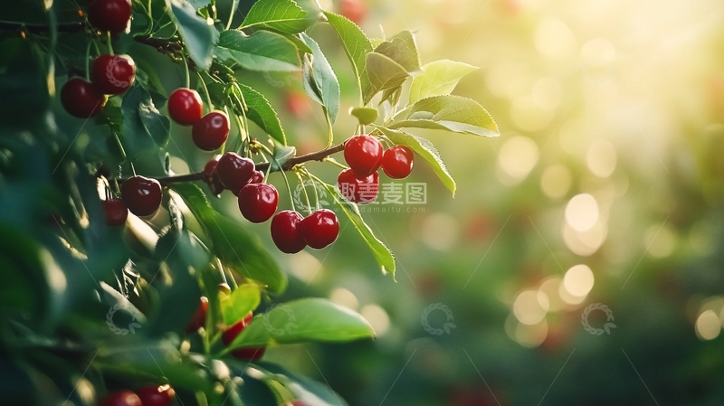 高清大图下载【趣麦麦图】逆光下的红果12