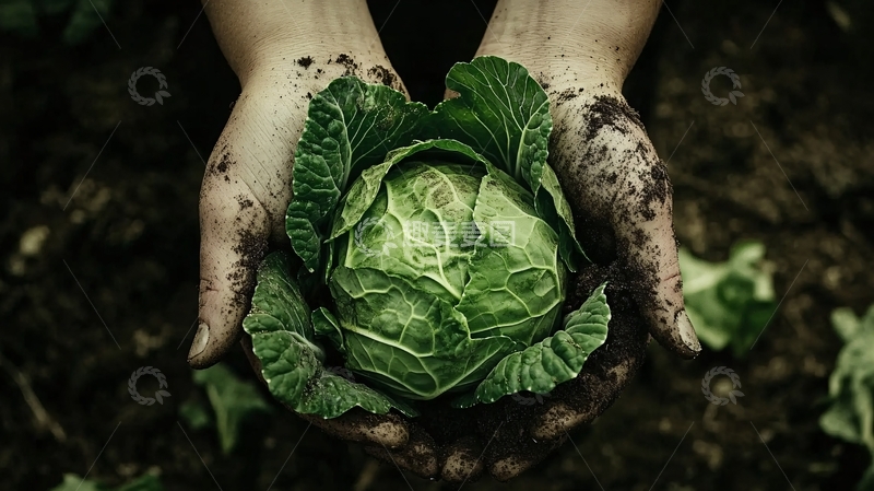 高清大图下载【趣麦麦图】包菜种植