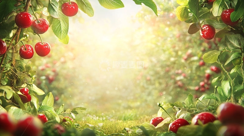 高清大图下载【趣麦麦图】高清唯美水果园艺7