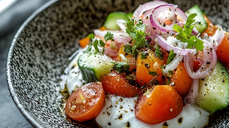 高清大图下载【趣麦麦图】色拉高清图7