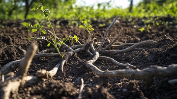 琵琶幼苗果园生长植物