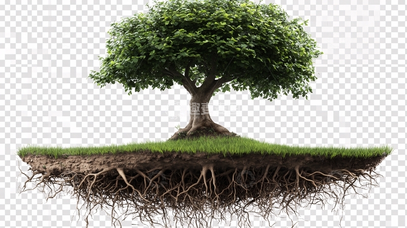 高清大图下载【趣麦麦图】树木树根大树