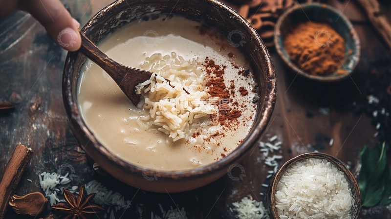 高清大图下载【趣麦麦图】米粥油茶