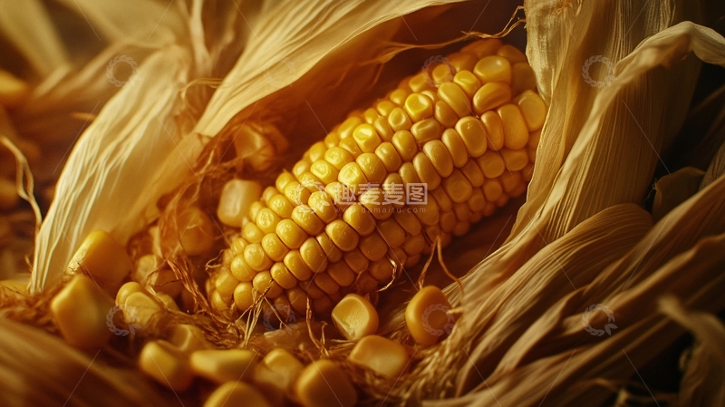高清大图下载【趣麦麦图】金黄色苞米