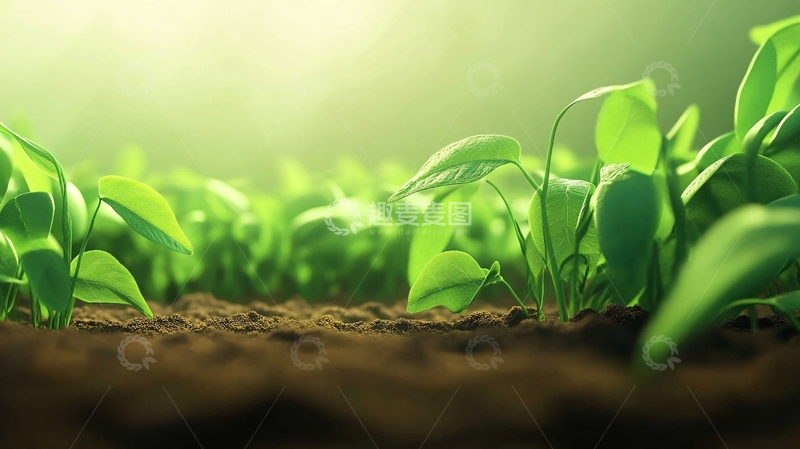 高清大图下载【趣麦麦图】绿色植物农业种植1