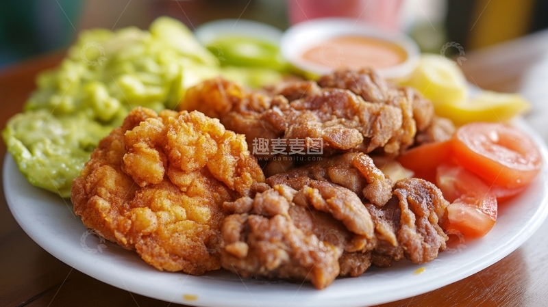 高清大图下载【趣麦麦图】酥肉套餐