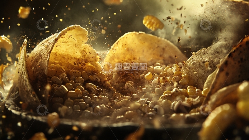 高清大图下载【趣麦麦图】鸡蛋仔广告