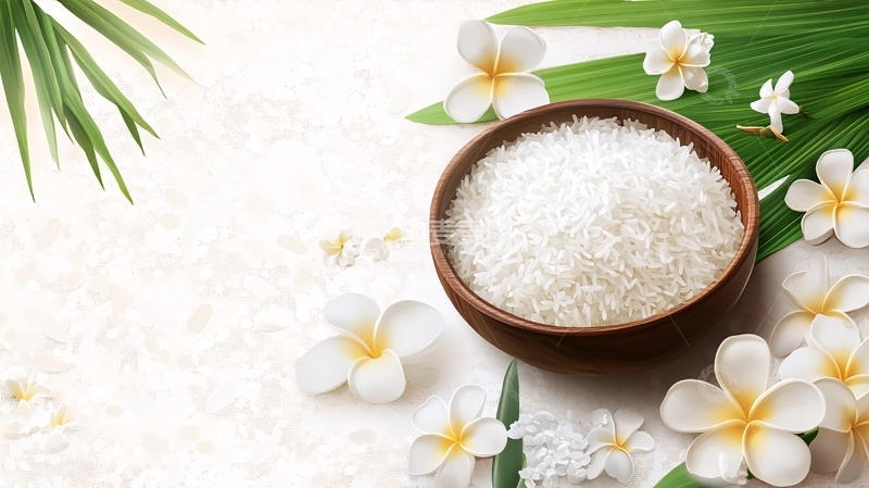 高清大图下载【趣麦麦图】大米背景实拍