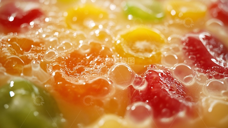 高清大图下载【趣麦麦图】彩色冰粉