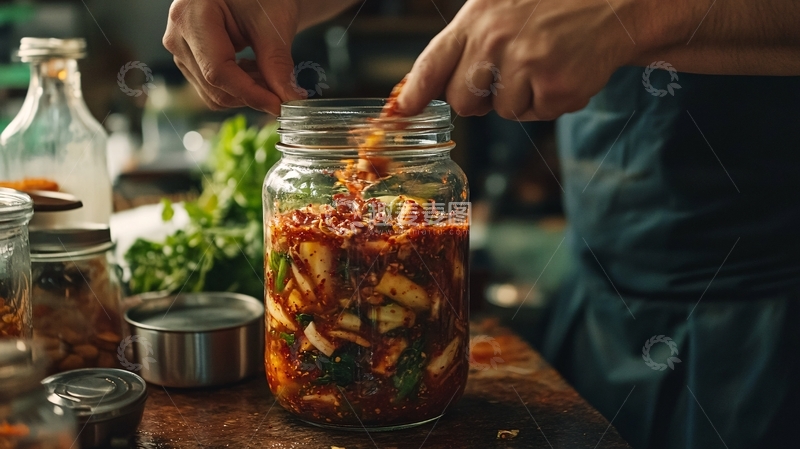 高清大图下载【趣麦麦图】泡菜培训