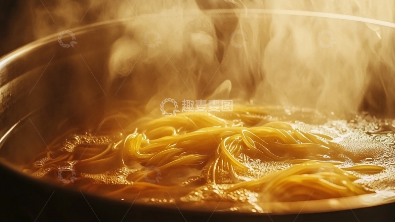 高清大图下载【趣麦麦图】红薯饸络面特写