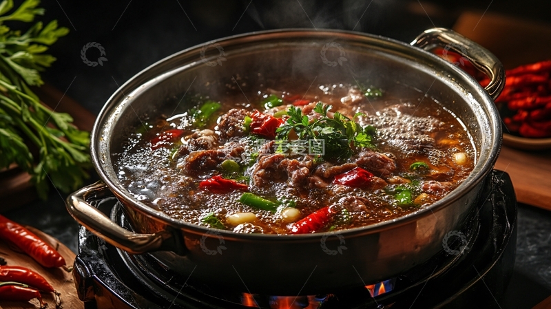 高清大图下载【趣麦麦图】高清大图牛肉火锅