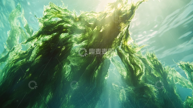 高清大图下载【趣麦麦图】深海巨藻