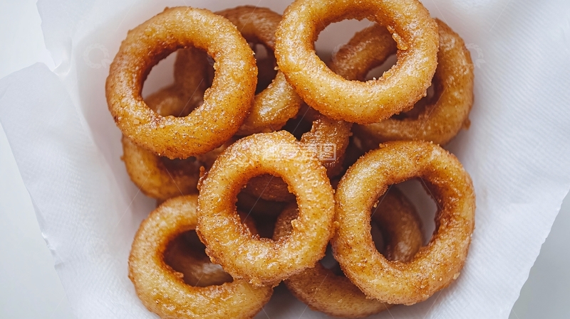 高清大图下载【趣麦麦图】五香炸鱿鱼圈