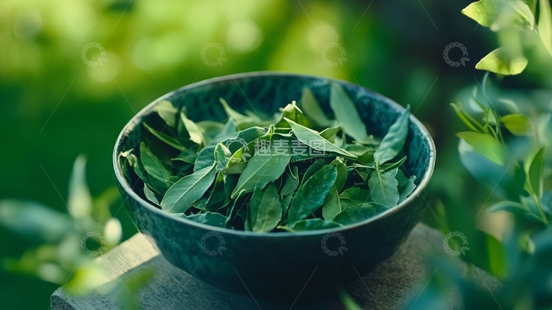 高清大图下载【趣麦麦图】谷雨前茶