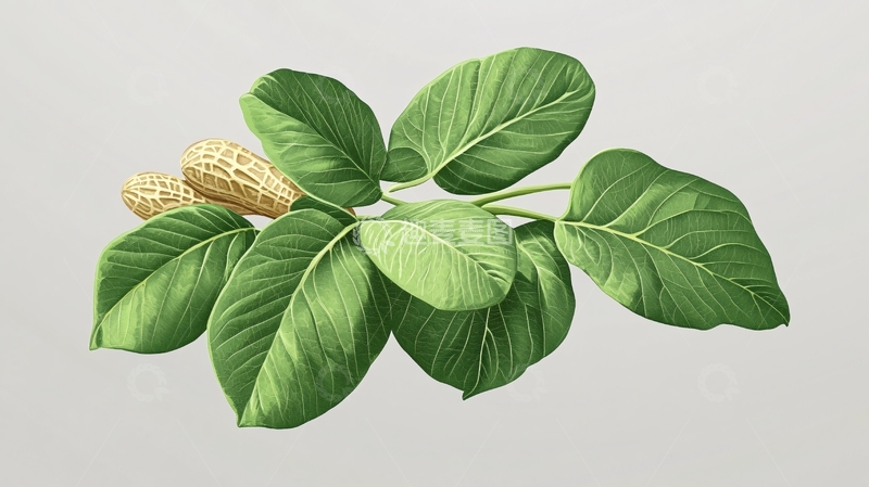 高清大图下载【趣麦麦图】山核桃插画