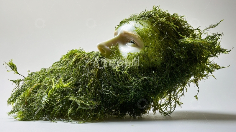 高清大图下载【趣麦麦图】海草雕塑