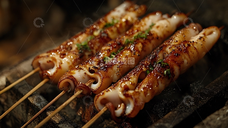 高清大图下载【趣麦麦图】炭烤牛鞭1