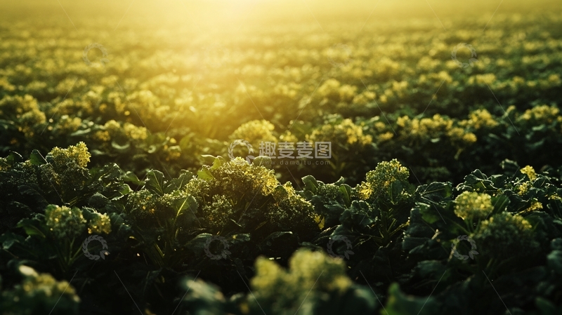 高清大图下载【趣麦麦图】万亩白菜1