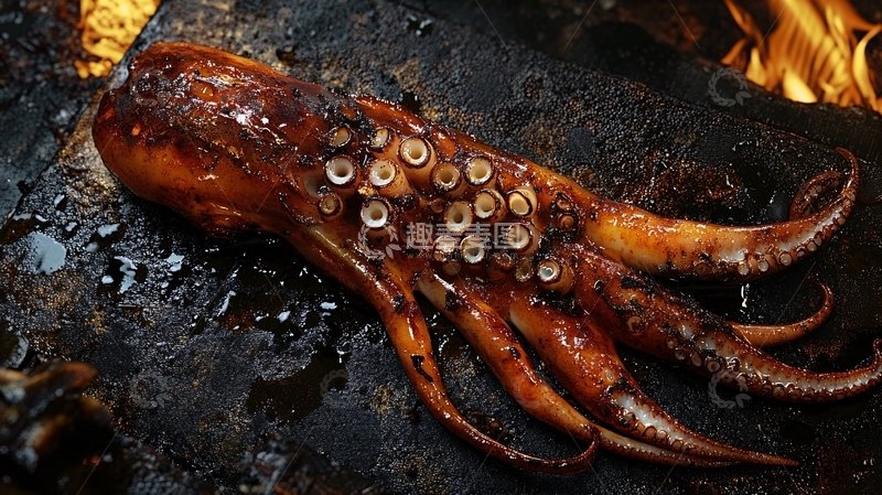 高清大图下载【趣麦麦图】深海章鱼须1