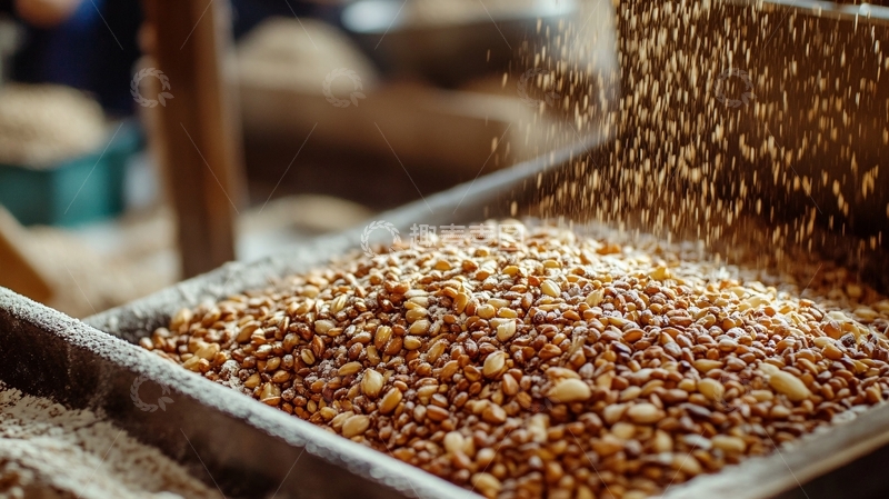 高清大图下载【趣麦麦图】五谷枣香面包