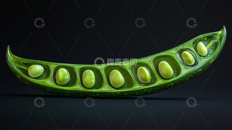 高清大图下载【趣麦麦图】高清刀豆2