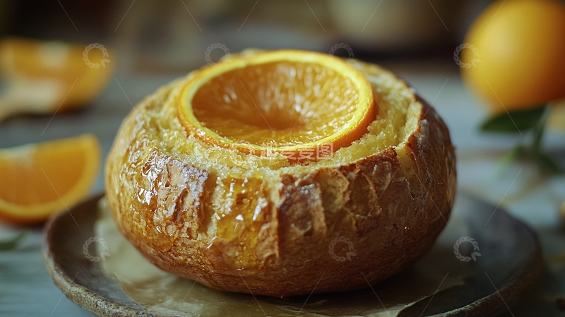 高清大图下载【趣麦麦图】橙香燕窝