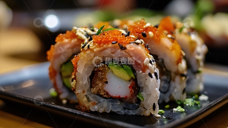 高清大图下载【趣麦麦图】随拍寿司1