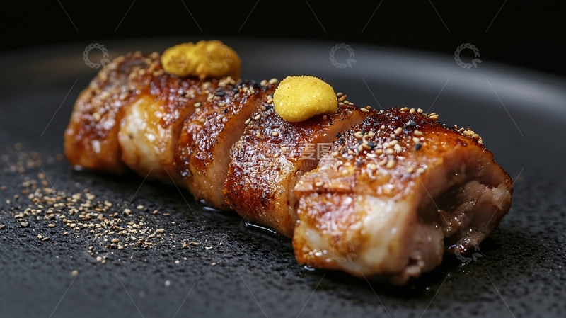 高清大图下载【趣麦麦图】黑金叉烧2