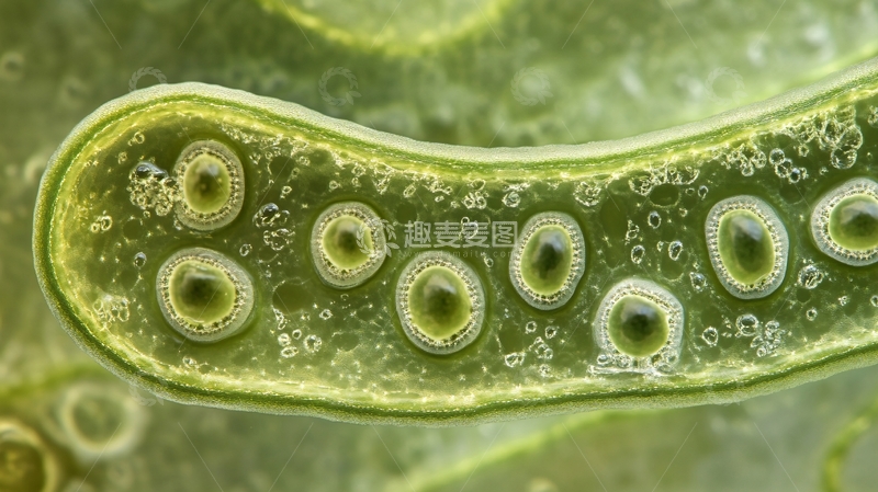 高清大图下载【趣麦麦图】扁豆荚特写