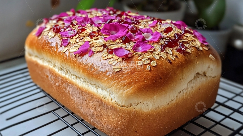 高清大图下载【趣麦麦图】火龙果面包