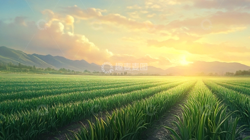 高清大图下载【趣麦麦图】农业生产背景素材