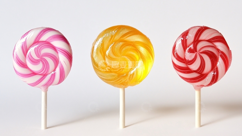 高清大图下载【趣麦麦图】棒棒糖包装插画